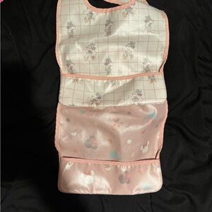 Pink Disney Baby Bib